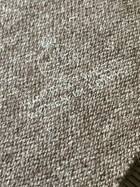 Designer Heavy Duty Textured Harris Tweed fabric- Neutral Taupe